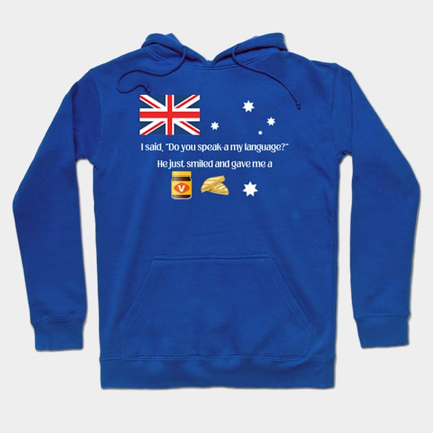 Land Down Under (AD) Merch Hoodie by Seligs Music